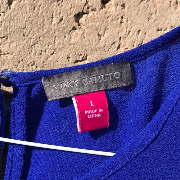 Royal blue top - Picture 4 of 4